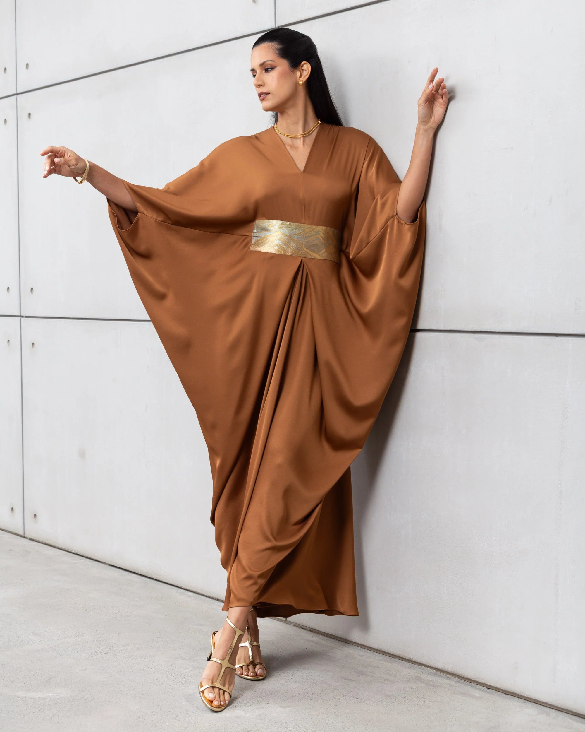 BRONZ LUXURY KAFTAN