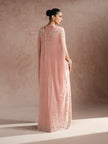ROSÉE – PEARL & CRYSTAL EMBELLISHED CHIFFON CAPE