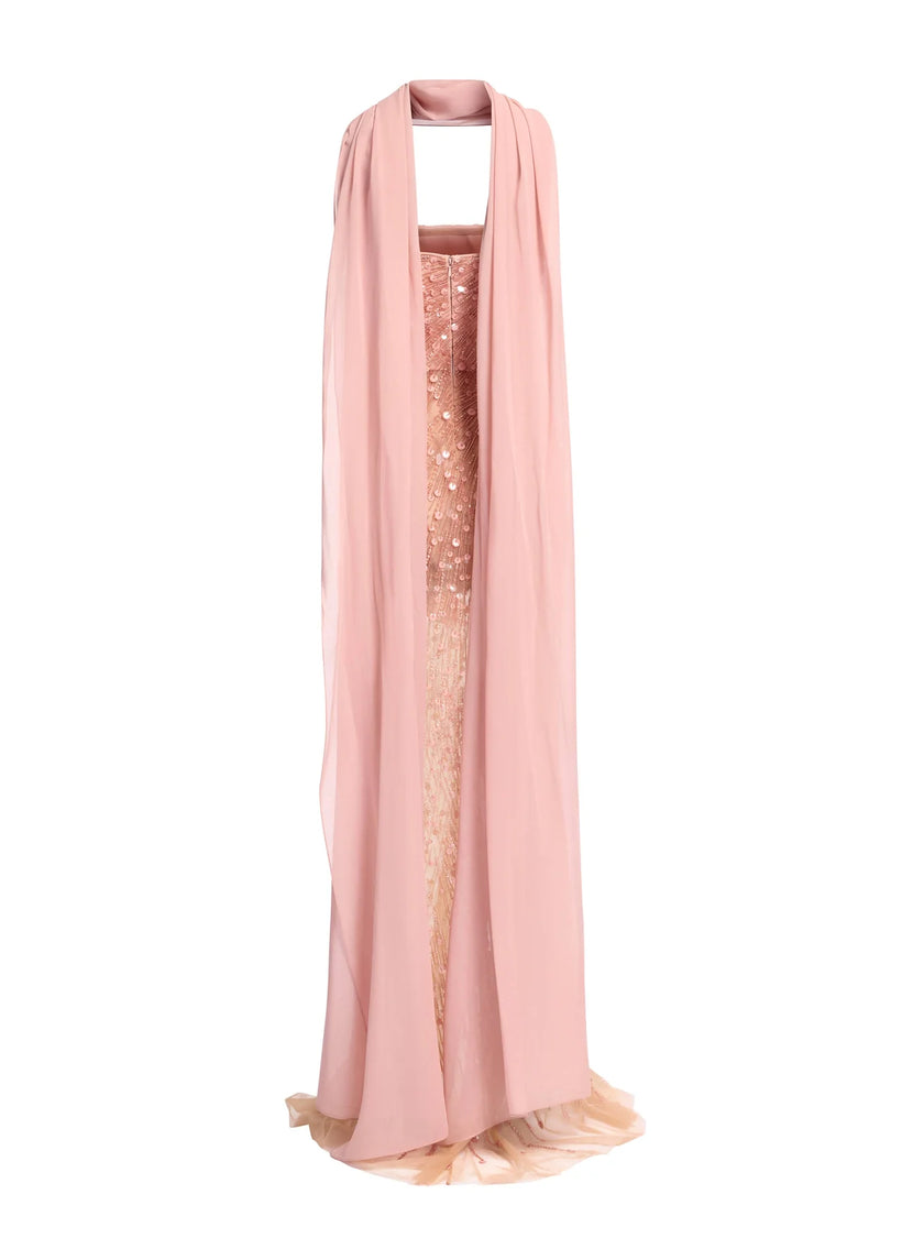 CELÉSTE STRAPLESS BEADED GOWN — ALIZAY SAAD | 2026 EDITION