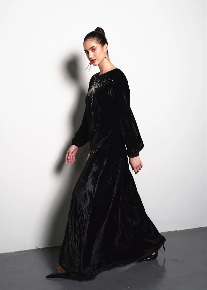 JAMILA VELVET DRESS 2025-2026