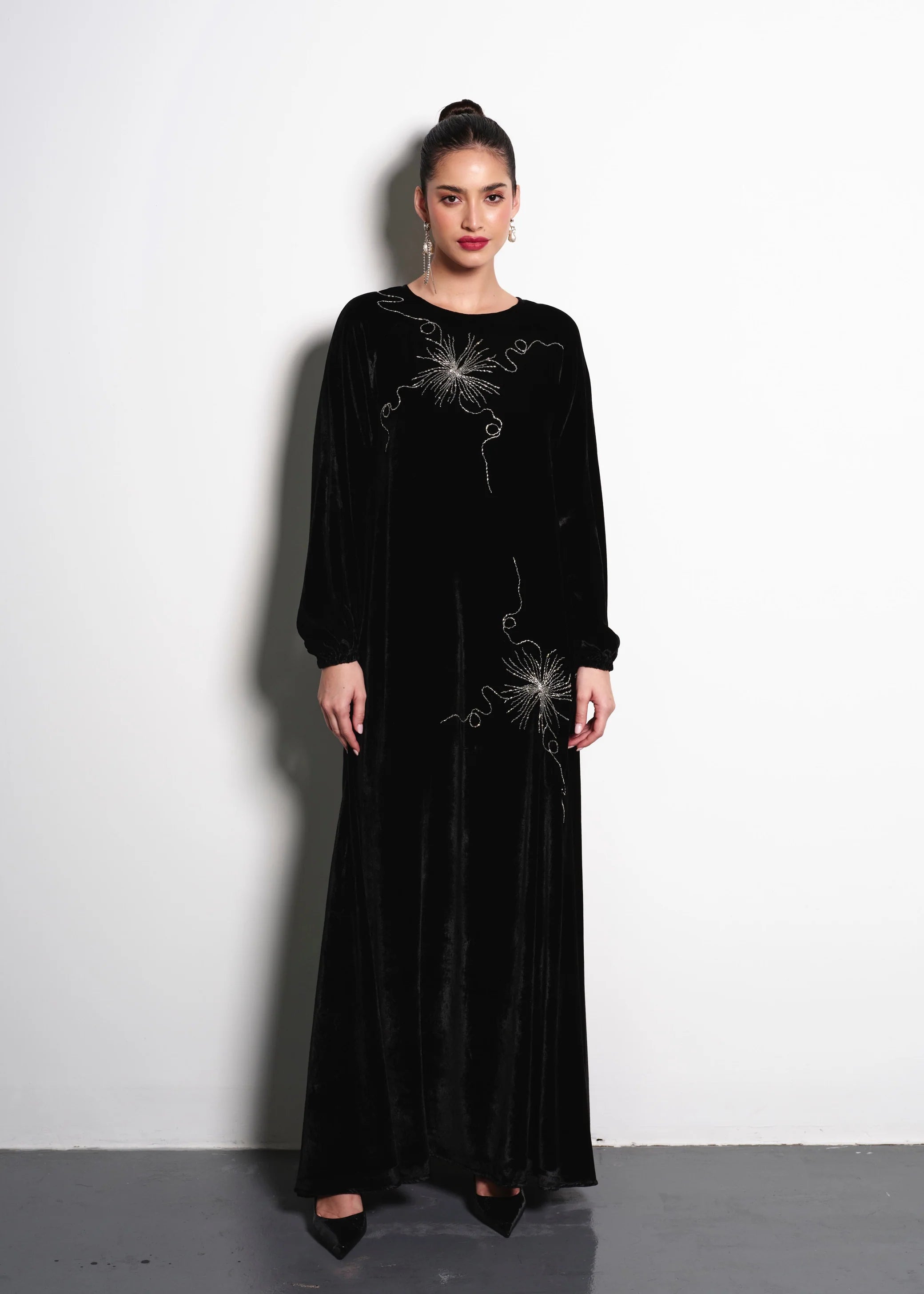 JAMILA VELVET DRESS 2025-2026