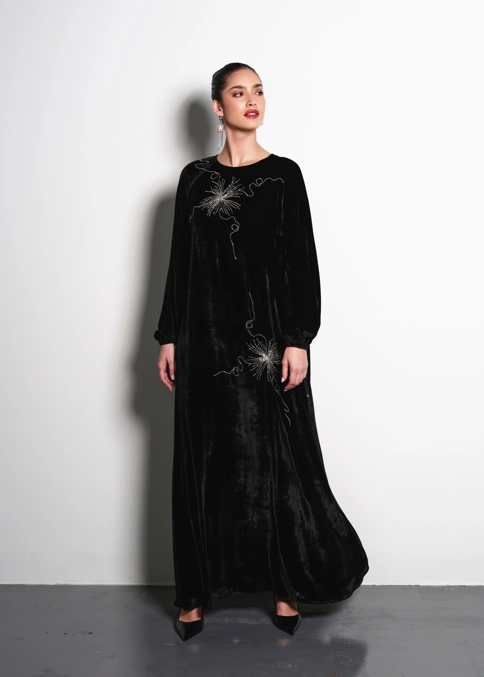 JAMILA VELVET DRESS 2025-2026
