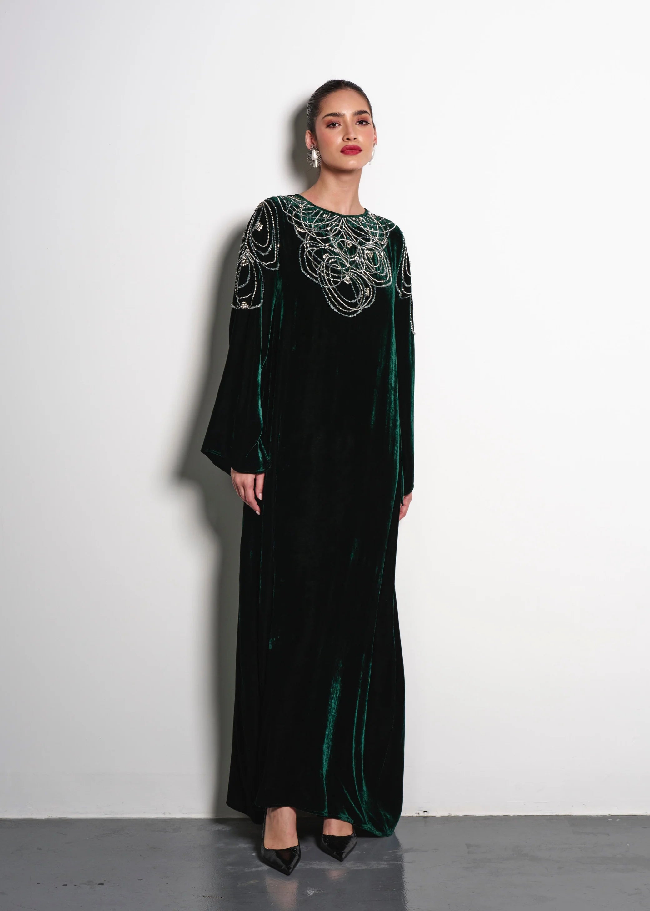 ARWA VELVET DRESS 2026 EDITION