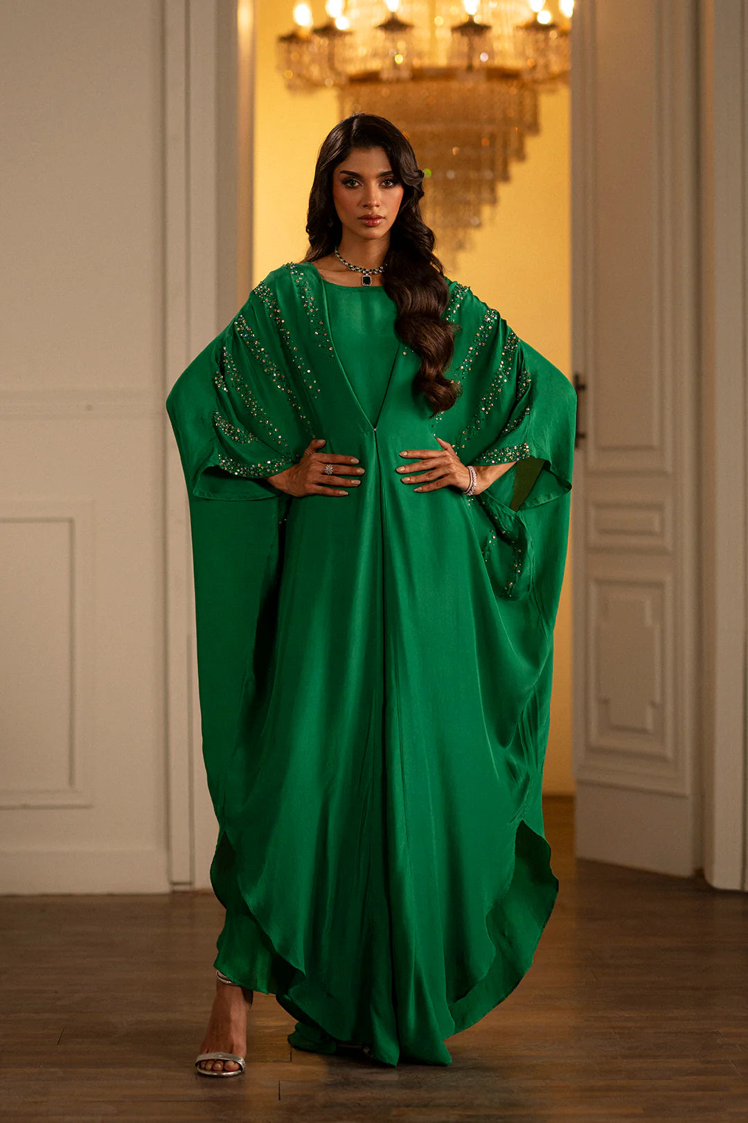 KAFTAN ÉMERAUDE — ALIZAY SAAD | 2026 ÉDITION